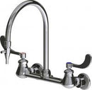 Chicago Faucets LWM4-C33-B Laboratory Mixing Faucet, Wall-Mount
