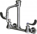Chicago Faucets LWM4-C33-G Laboratory Mixing Faucet, Wall-Mount