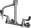 Chicago Faucets LWM4-C33-H Laboratory Mixing Faucet, Wall-Mount