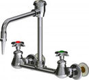 Chicago Faucets LWM5-A11-F Laboratory Mixing Faucet, Wall-Mount