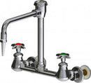 Chicago Faucets LWM5-A11-H Laboratory Mixing Faucet, Wall-Mount