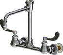 Chicago Faucets LWM5-A23-H Laboratory Mixing Faucet, Wall-Mount