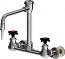 Chicago Faucets LWM5-B12-H Laboratory Mixing Faucet, Wall-Mount