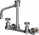 Chicago Faucets LWM5-B21-F Laboratory Mixing Faucet, Wall-Mount