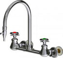 Chicago Faucets LWM5-B31-B Laboratory Mixing Faucet, Wall-Mount