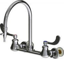 Chicago Faucets LWM5-B33-B Laboratory Mixing Faucet, Wall-Mount