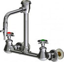 Chicago Faucets LWM5-C31-G Laboratory Mixing Faucet, Wall-Mount