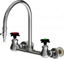 Chicago Faucets LWM5-C32-B Laboratory Mixing Faucet, Wall-Mount