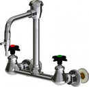 Chicago Faucets LWM5-C32-G Laboratory Mixing Faucet, Wall-Mount