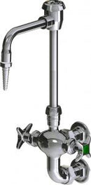 Chicago Faucets LWM6-A11-E Laboratory Mixing Faucet, Wall-Mount