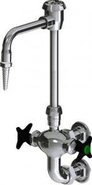 Chicago Faucets LWM6-A12-E Laboratory Mixing Faucet, Wall-Mount