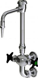 Chicago Faucets LWM6-A12-G Laboratory Mixing Faucet, Wall-Mount