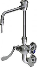 Chicago Faucets LWM6-A13-F Laboratory Mixing Faucet, Wall-Mount
