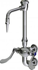 Chicago Faucets LWM6-A13-G Laboratory Mixing Faucet, Wall-Mount