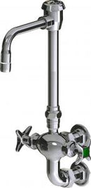 Chicago Faucets LWM6-A21-G Laboratory Mixing Faucet, Wall-Mount