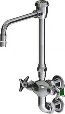 Chicago Faucets LWM6-A21-H Laboratory Mixing Faucet, Wall-Mount