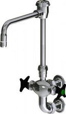 Chicago Faucets LWM6-A22-F Laboratory Mixing Faucet, Wall-Mount