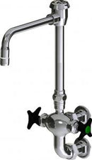 Chicago Faucets LWM6-A22-H Laboratory Mixing Faucet, Wall-Mount