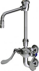 Chicago Faucets LWM6-A23-F Laboratory Mixing Faucet, Wall-Mount