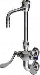 Chicago Faucets LWM6-A23-G Laboratory Mixing Faucet, Wall-Mount