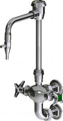 Chicago Faucets LWM6-A31-E Laboratory Mixing Faucet, Wall-Mount