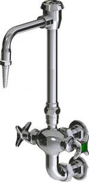 Chicago Faucets LWM6-B11-G Laboratory Mixing Faucet, Wall-Mount