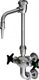 Chicago Faucets LWM6-B12-E Laboratory Mixing Faucet, Wall-Mount