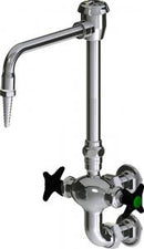 Chicago Faucets LWM6-B12-H Laboratory Mixing Faucet, Wall-Mount