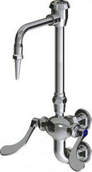 Chicago Faucets LWM6-B13-G Laboratory Mixing Faucet, Wall-Mount