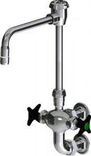 Chicago Faucets LWM6-B22-F Laboratory Mixing Faucet, Wall-Mount
