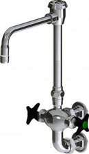 Chicago Faucets LWM6-B22-H Laboratory Mixing Faucet, Wall-Mount