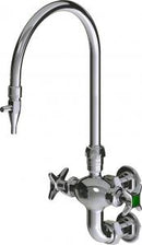 Chicago Faucets LWM6-B31-B Laboratory Mixing Faucet, Wall-Mount