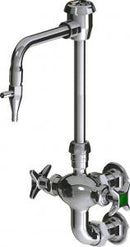 Chicago Faucets LWM6-B31-E Laboratory Mixing Faucet, Wall-Mount