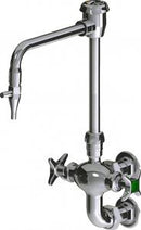 Chicago Faucets LWM6-B31-F Laboratory Mixing Faucet, Wall-Mount