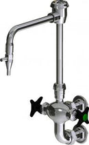Chicago Faucets LWM6-B32-F Laboratory Mixing Faucet, Wall-Mount