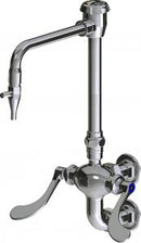Chicago Faucets LWM6-B33-H Laboratory Mixing Faucet, Wall-Mount