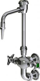 Chicago Faucets LWM6-C11-E Laboratory Mixing Faucet, Wall-Mount