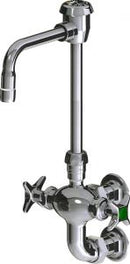 Chicago Faucets LWM6-C21-E Laboratory Mixing Faucet, Wall-Mount