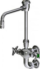 Chicago Faucets LWM6-C21-F Laboratory Mixing Faucet, Wall-Mount