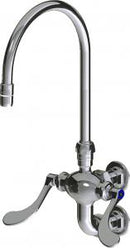 Chicago Faucets LWM6-C23-B Laboratory Mixing Faucet, Wall-Mount