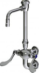 Chicago Faucets LWM6-C23-G Laboratory Mixing Faucet, Wall-Mount