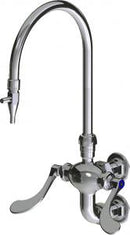Chicago Faucets LWM6-C33-B Laboratory Mixing Faucet, Wall-Mount