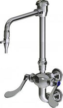 Chicago Faucets LWM6-C33-H Laboratory Mixing Faucet, Wall-Mount