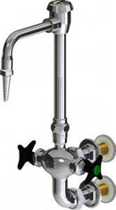 Chicago Faucets LWM7-A12-G Laboratory Mixing Faucet, Wall-Mount