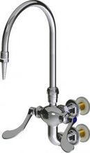 Chicago Faucets LWM7-A13-B Laboratory Mixing Faucet, Wall-Mount
