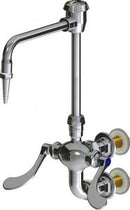 Chicago Faucets LWM7-A13-F Laboratory Mixing Faucet, Wall-Mount