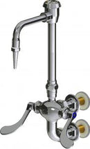 Chicago Faucets LWM7-A13-G Laboratory Mixing Faucet, Wall-Mount