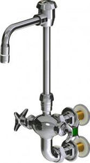 Chicago Faucets LWM7-A21-E Laboratory Mixing Faucet, Wall-Mount