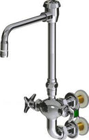 Chicago Faucets LWM7-A21-H Laboratory Mixing Faucet, Wall-Mount