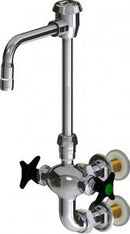 Chicago Faucets LWM7-A22-E Laboratory Mixing Faucet, Wall-Mount